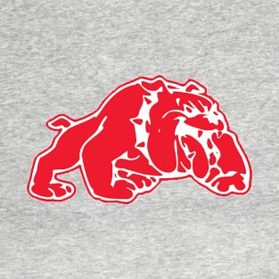 90s-00s Red Bulldog Logo T-Shirt